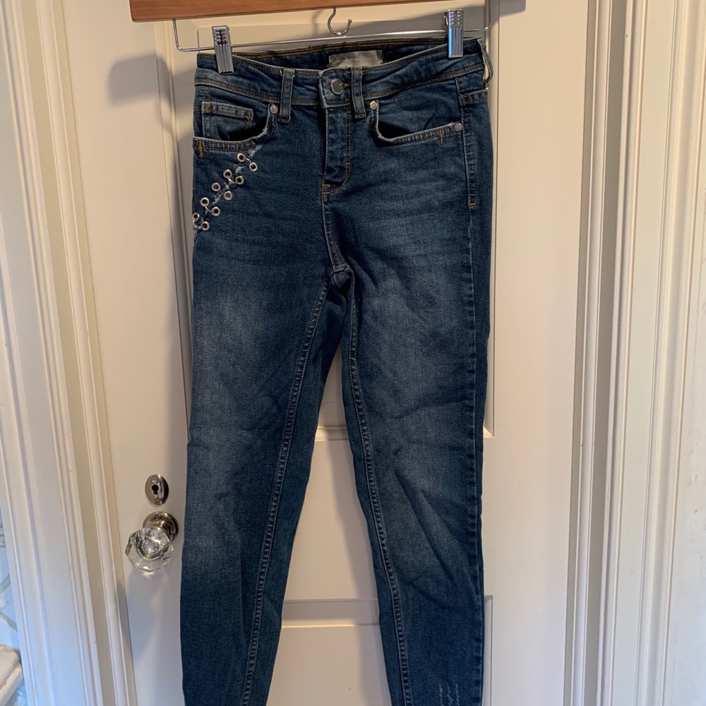 Zara basic skinny jeans size 24 (eur 34)